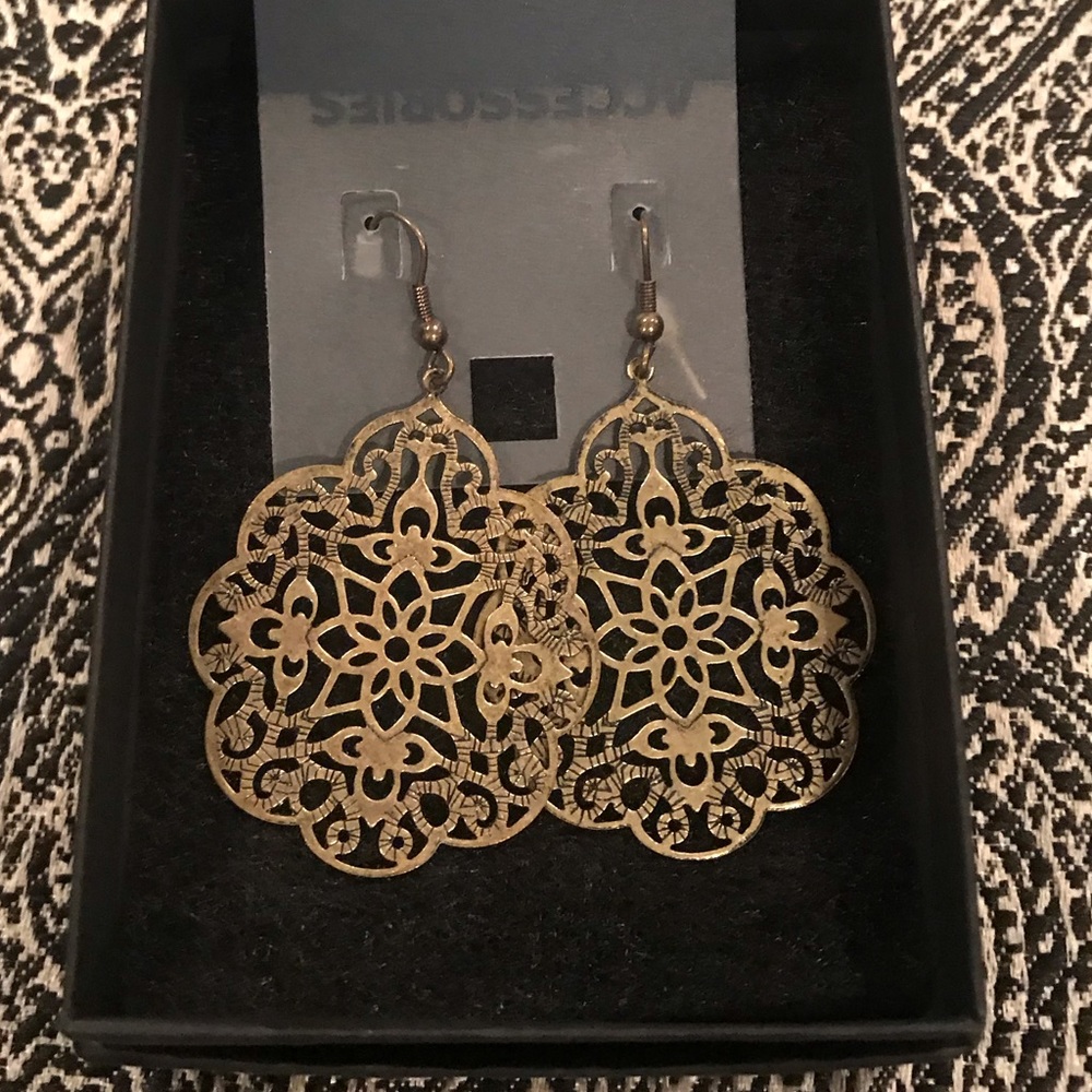 Laser cut earrings